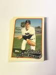 1989 Topps Tiffany San Francisco Giants Singles