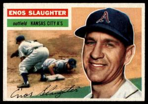 1956 Topps Baseball Cards - Choose Your Favorites