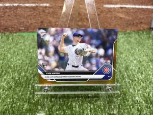 2025 Topps Now Cade Horton Gold Foil /50