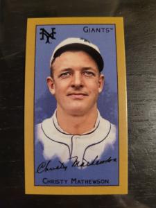 2025 Topps T205 Christy Mathewson Baseball Card