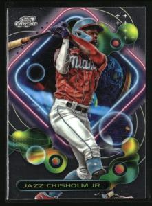 2023 Topps Cosmic Chrome Jazz Chisholm Jr. Card