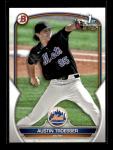 2023 Bowman Draft Austin Troesser Mets 5 Card Lot