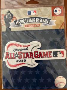 2019 Cleveland Guardians All-Star Game Patch Card