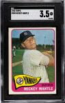 Mickey Mantle 1965 Topps Baseball Card #350