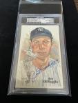 1980 Joe DiMaggio Auto Perez-Steele Card #75