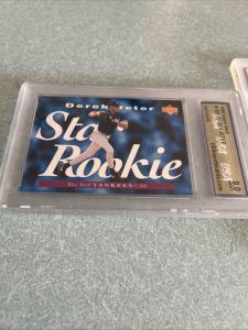 Derek Jeter Two Card Set: Mint 10 & 9.0