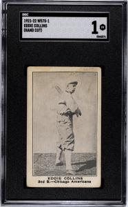 Eddie Collins 1921 W575-1 Baseball Card