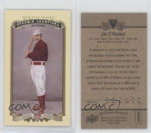 2012 Upper Deck Goodwin Champions Jim O'Rourke Mini