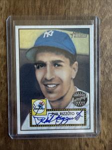 2001 Topps Heritage Phil Rizzuto Autograph Card