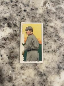 1909 T206 Roger Bresnahan Bat Card