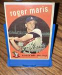 1959 Topps Roger Maris Baseball Card #202