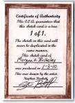 Morgan A. Bulkeley 1/1 Sketch Card by Burkett