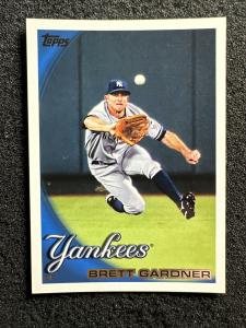 Brett Gardner 2010 Topps Baseball Card #547