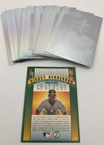 25 Rickey Henderson Hologram Baseball Cards