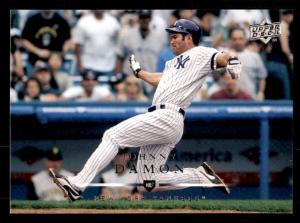 2008 Upper Deck Johnny Damon Yankees Card #299