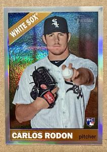 2015 Topps Heritage Carlos Rodon RC #710 Refractor