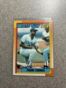 1990 Topps Frank Thomas Rookie Card #414