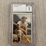 1953 Bowman Color Al Rosen Card #8