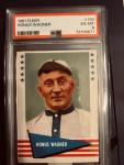 Honus Wagner 1961 Fleer Baseball Card SGC 6