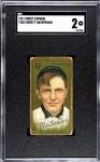 1911 Christy Mathewson T205 Gold Border Card