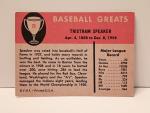 1961 Fleer Tris Speaker #79 Baseball Card