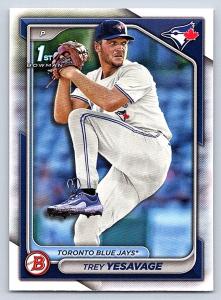 Trey Yesavage Blue Jays 2024 Bowman Draft Card