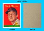 Stan Musial 1958 Style Custom Art Card
