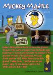 Mickey Mantle Simpsons Parody 1952 Rookie Card