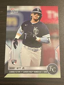 Bobby Witt Jr. 2022 Topps Now Rookie Card