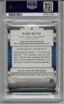 2011 Topps Marquee Gold Babe Ruth Card #36