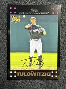 Troy Tulowitzki 2007 Topps Rookie Card #135