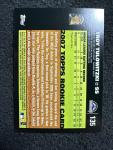 Troy Tulowitzki 2007 Topps Rookie Card #135