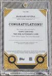 2024 Topps Tier One Mariano Rivera Autograph Card