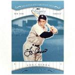 2001 Donruss Classics Yogi Berra Autograph Card
