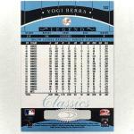 2001 Donruss Classics Yogi Berra Autograph Card
