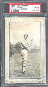 1907 Eddie Collins PSA 2 True HOF Rookie Card