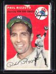 1954 Topps Phil Rizzuto Baseball Card #17