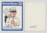 1972 Ed Delahanty Great Feats Blue Border Card