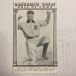 1948 Exhibits Baseball Hall of Fame Hughie Jennings