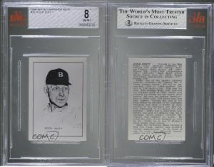 Hugh Duffy 1950-56 Callahan Hall of Fame Card