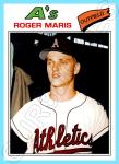 Roger Maris Custom Art Card - 1977 A's Style