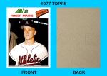Roger Maris Custom Art Card - 1977 A's Style