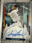 2025 Topps Finest Hideki Matsui Autograph Card
