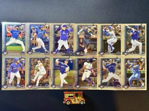 2025 Topps Chrome Blue Jays Team Base Set