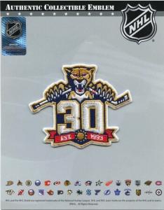 2023 Florida Panthers 30th Anniversary Jersey Patch