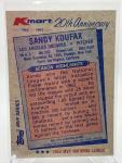 1982 Topps Sandy Koufax Baseball Card #4