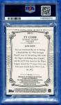 2010 Topps Sterling Ty Cobb Bat Relic PSA 8