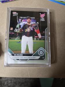 Cal Raleigh 2025 HR Derby Champ Topps Card