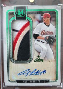 Andy Pettitte 2018 Topps Museum Collection 1/1 Card