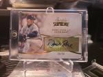 2014 Topps Supreme David Cone Auto #/50